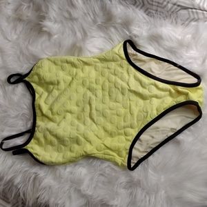 Baja Blue one piece swimsuit sz 14